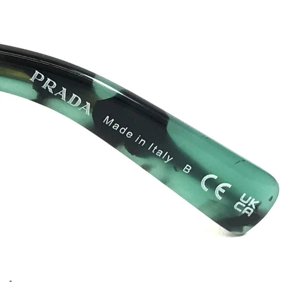 Prada Eyeglasses Frames VPR09Y 2AU-1O1 Tortoise Butterfly Full Rim 54-18-140 - Picture 12 of 12